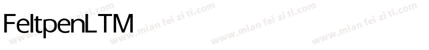 FeltpenLT Medium字体转换
